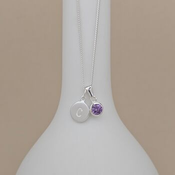 Personalised Birthstone Necklace, 2 of 4