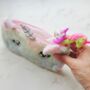 Kids Unicorn Themed Gift With Lunch Box In Blue. Perfect For Christmas Or Birthdays, thumbnail 4 of 11