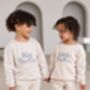 Embroidered Big/Little Sibling Jumpers Brother And Sister Available, thumbnail 4 of 10