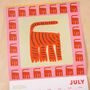 2024 Ashley Percival Calendar | The Cats Artist Collab, thumbnail 5 of 12