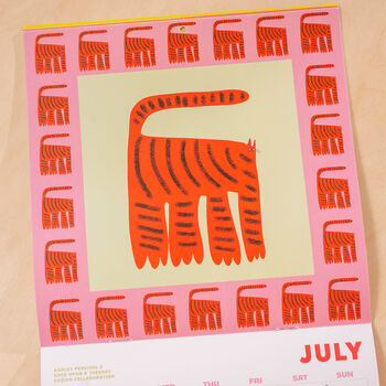 2024 Ashley Percival Calendar | The Cats Artist Collab, 5 of 12