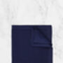 Handmade 100% Polyester Knitted Tie In Navy Blue, thumbnail 4 of 7