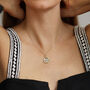 Zodiac Star Sign Disc Shaped Necklace – 12 Signs, thumbnail 2 of 12