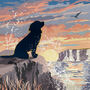 Coastal Spaniel Print. Limited Edition Dog Lover’s Gift, thumbnail 7 of 12