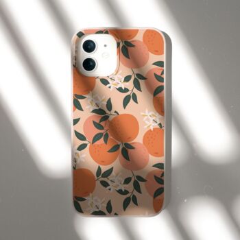 Orange Blossom Biodegradable Phone Case, 8 of 8