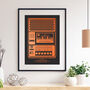 Personalised Favourite Song Music Cassette Player Print, thumbnail 2 of 4