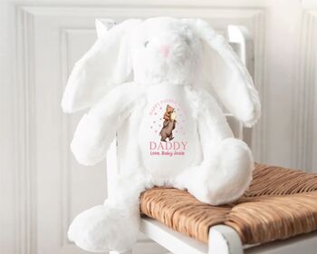 Personalised Pink Happy Father's Day Teddy, 8 of 12
