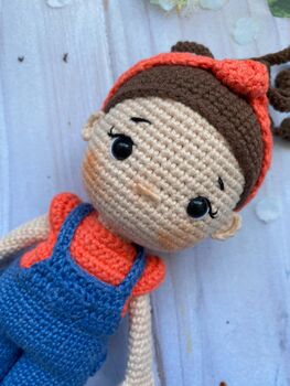 Ms. Rachel Doll, Handmade Toys For Kids, 4 of 8