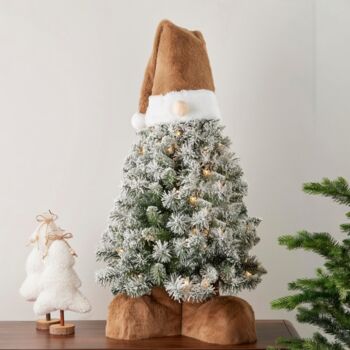 Luxury, Handmade, Pre Lit Gonk Christmas Tree, 3 Ft, 4 of 5
