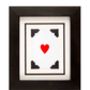 Vintage Playing Card Letter Frames, thumbnail 4 of 8