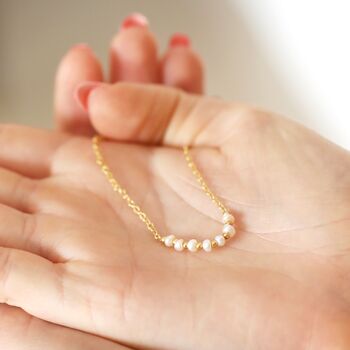 Freshwater Pearl Chain Necklace, 5 of 11