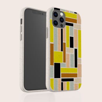 Mondrian Eco Friendly, Biodegradable Phone Case, 4 of 8