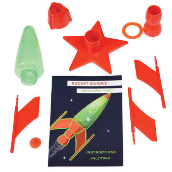 Make Your Own Baking Soda Space Rocket Children's Toy, 2 of 9