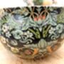 Open Sugar Bowl In William Morris Black Strawberry Thief Design, thumbnail 5 of 6