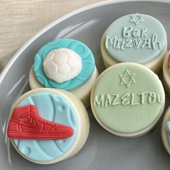 Personalised Bar Mitzvah Chocolate Coated Oreo Gift, 2 of 12