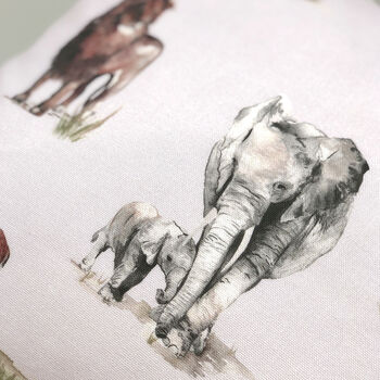 Safari Animals Printed Children's Cushion, 6 of 10