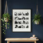 Personalised Favourite Travels Destination Print, thumbnail 11 of 12