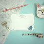Personalised Cat Attack!!! Correspondence Cards, thumbnail 6 of 11