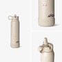 Personalised Water Bottle With Round Carry Handle 350ml, thumbnail 6 of 9