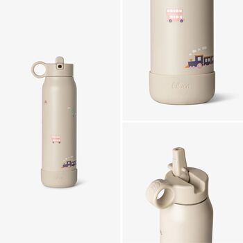 Personalised Water Bottle With Round Carry Handle 350ml, 6 of 9