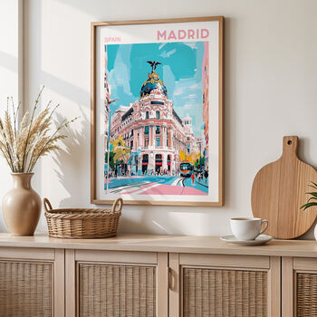 Madrid, Spain Poster, 4 of 9