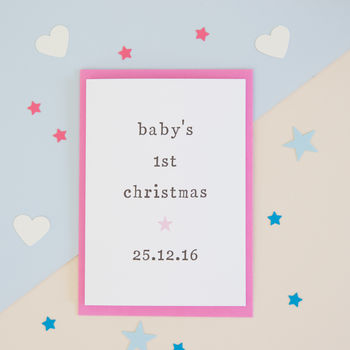 'Baby's First Christmas' Gift Tag, 2 of 3