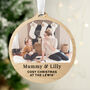 Personalised Photo Wooden Christmas Decoration, thumbnail 3 of 4