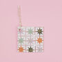 Mint Or Pink Star Gift Tag Set Of Six, thumbnail 2 of 3