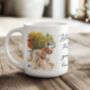 Personalised Husky Autumn Dog Walk Keepsake Gift Mug, thumbnail 1 of 2