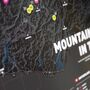 The Alps Mountain Bike Route Map Print, thumbnail 5 of 9