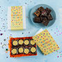 'Happy Birthday Confetti' Vegan Luxury Brownie Gift, thumbnail 1 of 4