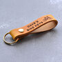 Personalised Leather Keyring, thumbnail 8 of 12