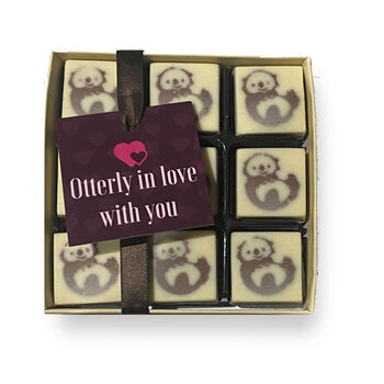 Otterly In Love With You Chocolates, 3 of 3