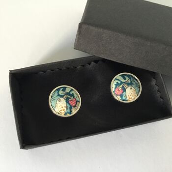 Liberty Cufflinks , Handcrafted Chirstmas Gift For Men, 2 of 10