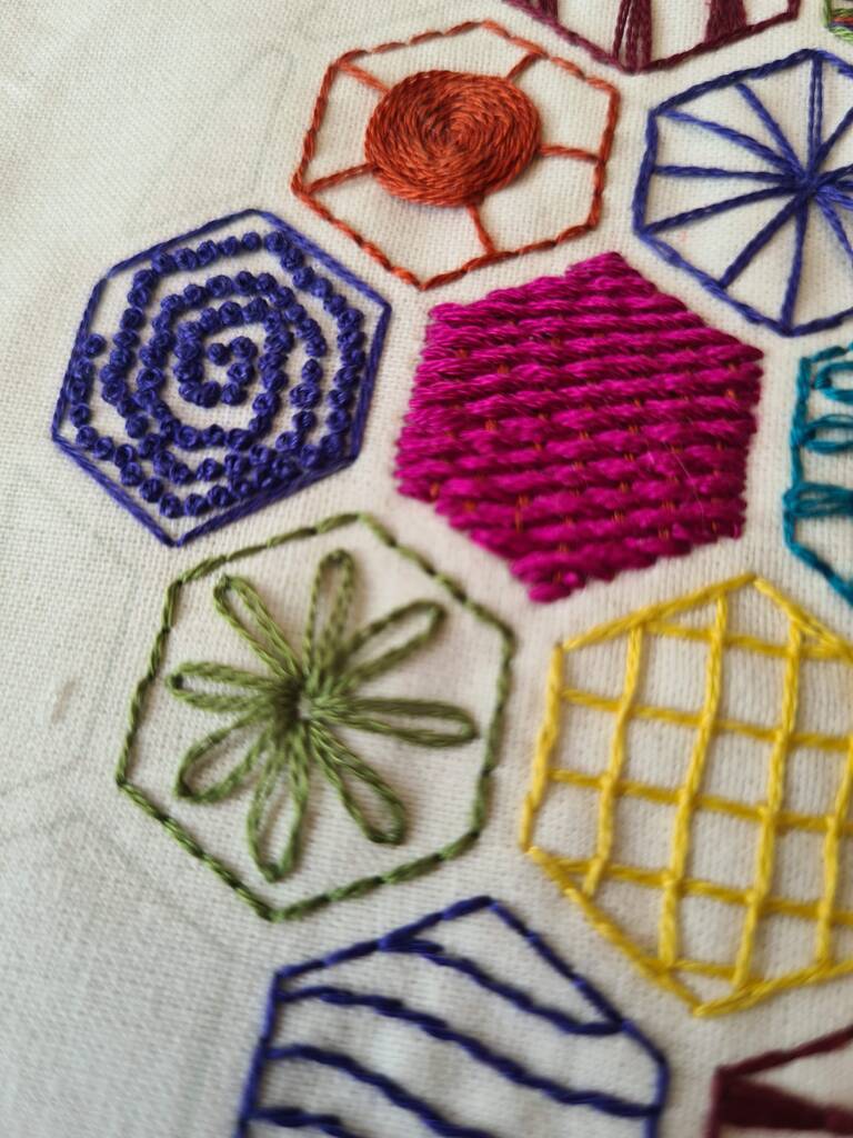 Hexie Sampler Digital PDF Pattern Hexie Sampler Digital PDF Pattern