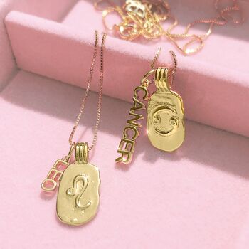 Gold Filled Zodiac Charm Necklace, 4 of 8