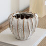 Ceramic Wavy Plant Pot, thumbnail 3 of 4