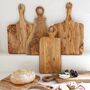 Personalised Irregular Shape Olive Wood Serving Board, thumbnail 6 of 8