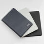 Luxury Leather Initialed Patch Travel Document Holder, thumbnail 5 of 7