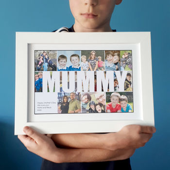 Personalised Mummy Photo Collage Print, 3 of 10