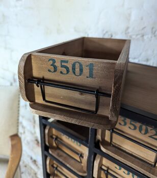 Steel Framed Apothecary Cabinet, 5 of 5