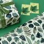 Botanical Leaves Wrapping Paper Set, thumbnail 4 of 10