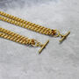 T Bar Chain Necklace, thumbnail 2 of 3