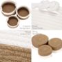 Three Pack Cotton Rope Woven Storage Baskets, thumbnail 2 of 6