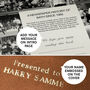 Bath Personalised Rugby Union Newspaper Book, thumbnail 9 of 12