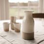 Handmade Stone Carafe Jug Water/Wine Carafe, thumbnail 3 of 4