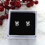 Rudolph The Red Nosed Reindeer Stud Earrings, thumbnail 1 of 2
