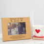 Personalised Father Of The Bride Wedding Photo Frame, thumbnail 3 of 9