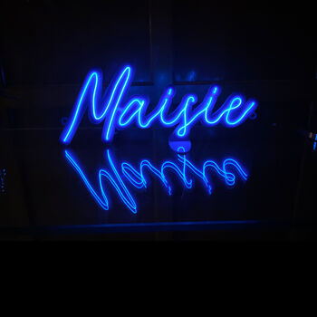 Personalised Neon Style Wall Signs, 7 of 8