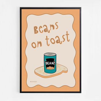 Beans On Toast Print, 5 of 8